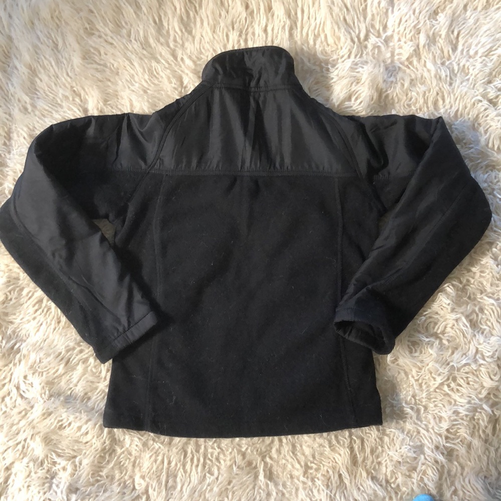 Snozu | Women’s black fleece full zipper jacket - Picture 6 of 11